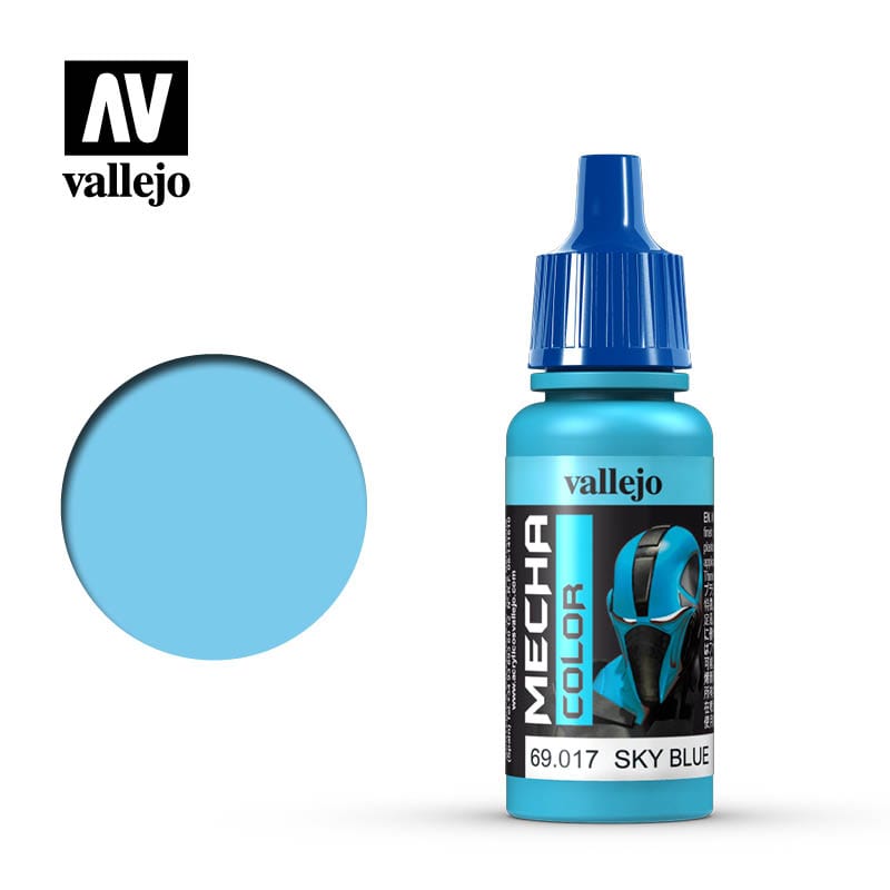 Vallejo Paints Sky Blue Vallejo Mecha Color