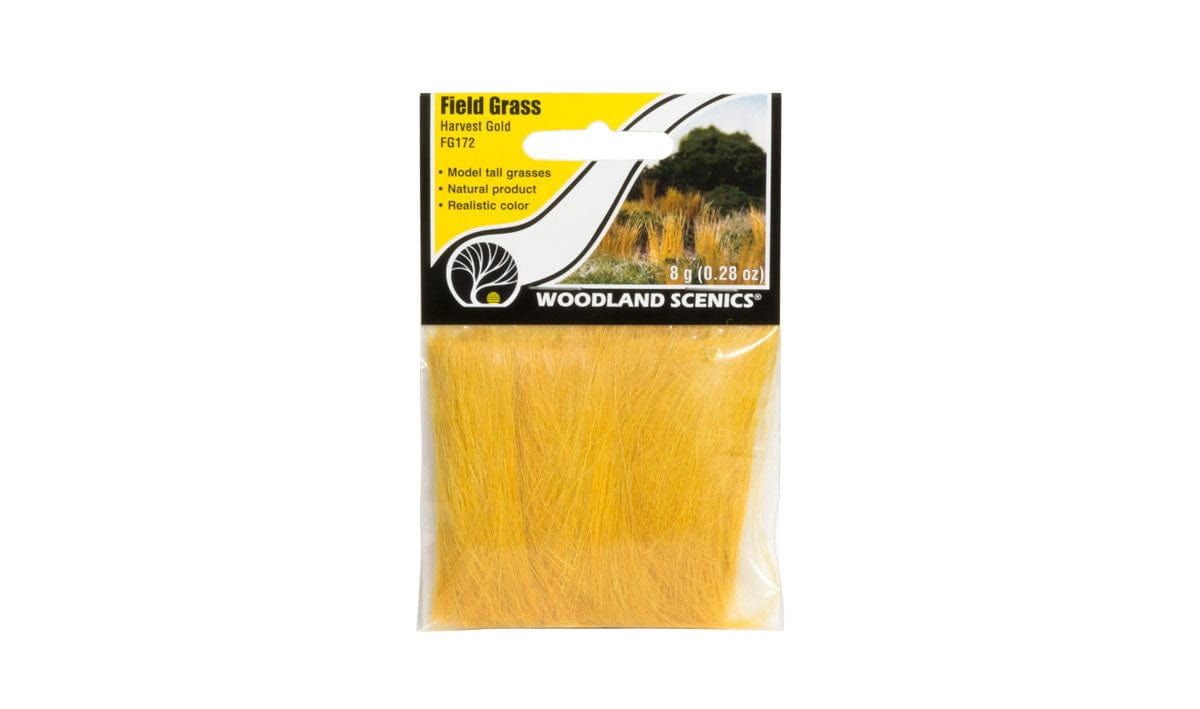 Woodland Scenics Scale Model Accessories Woodland Scenics Field Grass- Harvest Gold (8gms Bag/Cd)