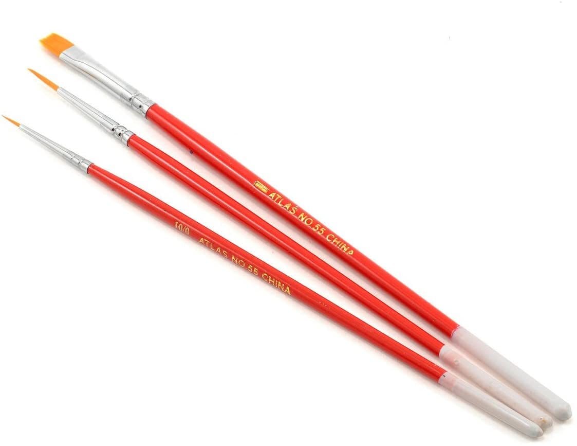 ABC Art Brushes Art Taklon 0,1,10/0 Brush Set