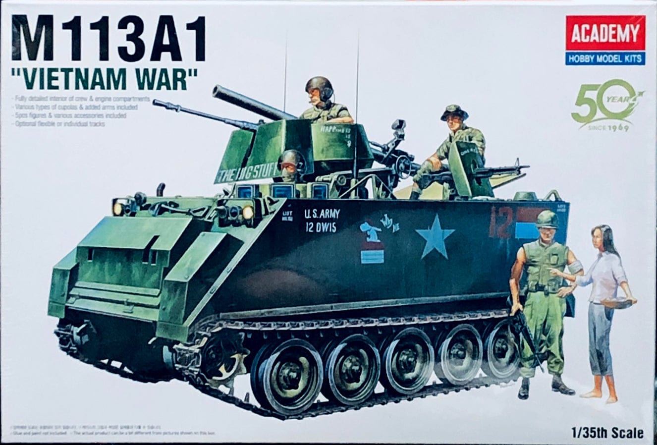 Academy Scale Model Kits 1/35 Academy M113A1 APC "Vietnam War"