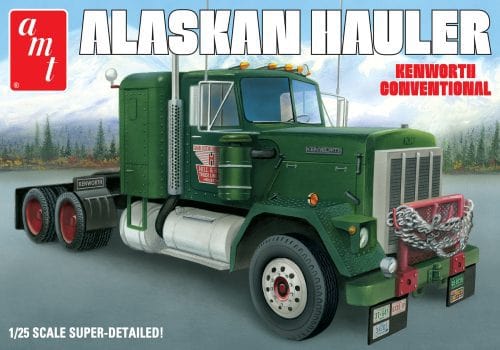 AMT Scale Model Kits 1/25 AMT Alaskan Hauler Kenworth Tractor