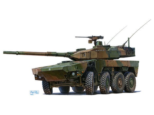 AOSHIMA Scale Model Kits Aoshima 1/72 JGSDF Maneuver Combat Vehicle (Prototype)