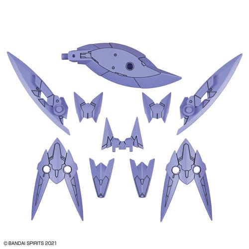 BAN Scale Model Accessories 1/144 30MS OP-04 Option Parts Set 4 (Stealth Armor)