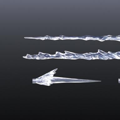 BAN Scale Model Accessories 1/144 Bandai Builder Parts HD MS Effect 01
