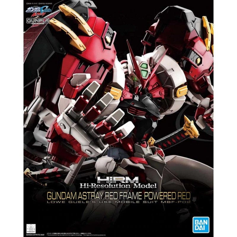 BAN Scale Model Kits 1/100 Hi-Resolution Gundam Astray Red Frame Powered