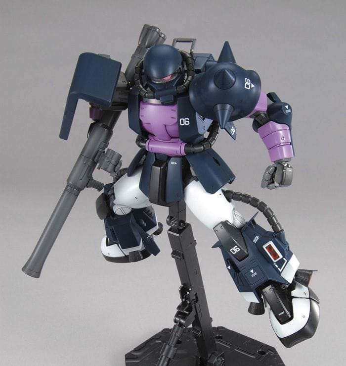 BAN Scale Model Kits 1/100 MG MS-06R-1A Zaku II (Black Tri-Stars) (Ver. 2.0)