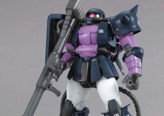 BAN Scale Model Kits 1/100 MG MS-06R-1A Zaku II (Black Tri-Stars) (Ver. 2.0)