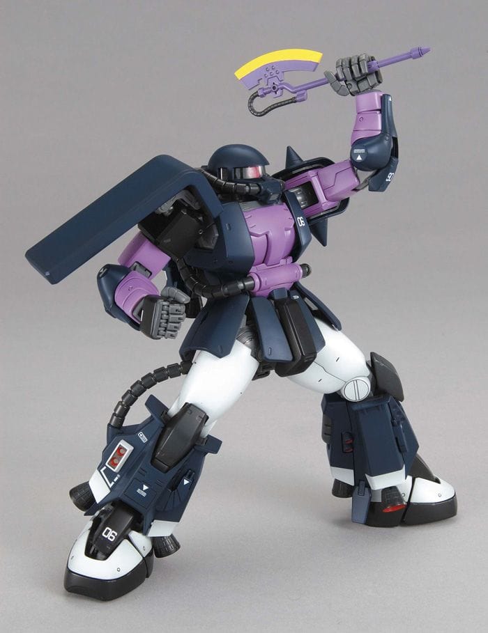 BAN Scale Model Kits 1/100 MG MS-06R-1A Zaku II (Black Tri-Stars) (Ver. 2.0)