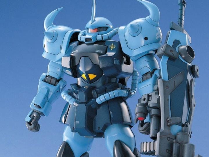 BAN Scale Model Kits 1/100 MG MS-07B003 Gouf Custom (Reissue)
