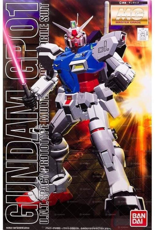 BAN Scale Model Kits 1/100 MG RX-78GP01 Gundam Zephyrantes