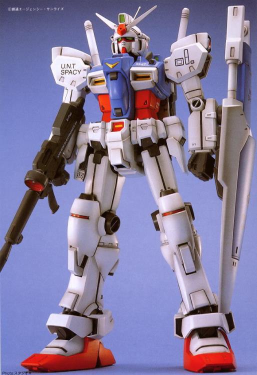 BAN Scale Model Kits 1/100 MG RX-78GP01 Gundam Zephyrantes