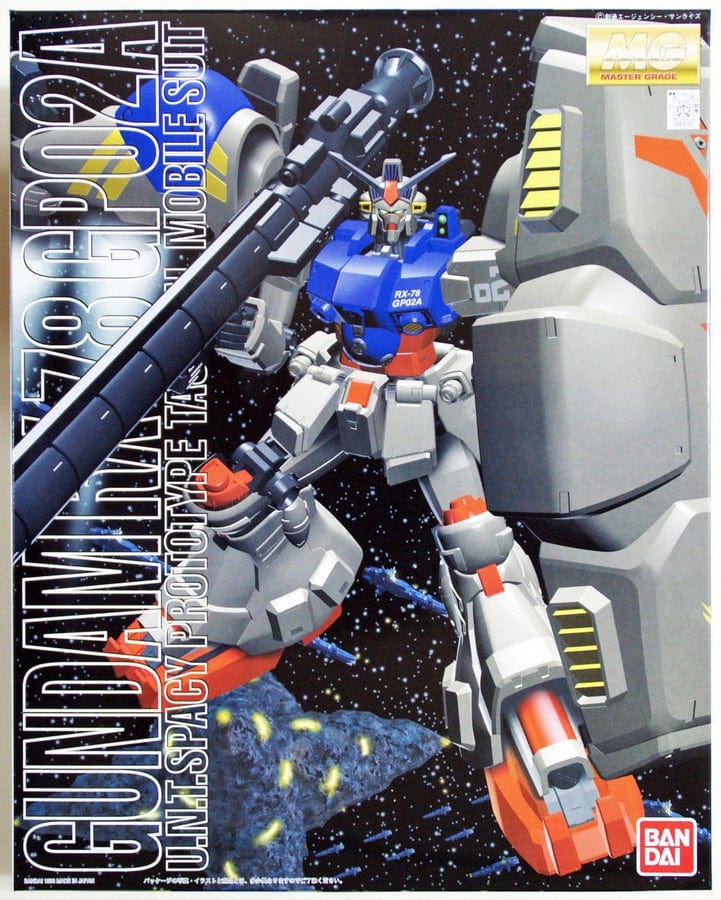 BAN Scale Model Kits 1/100 MG Rx-78GP02A Gumdam GP02 Physalis 0083
