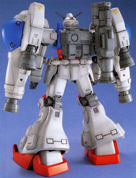 BAN Scale Model Kits 1/100 MG Rx-78GP02A Gumdam GP02 Physalis 0083