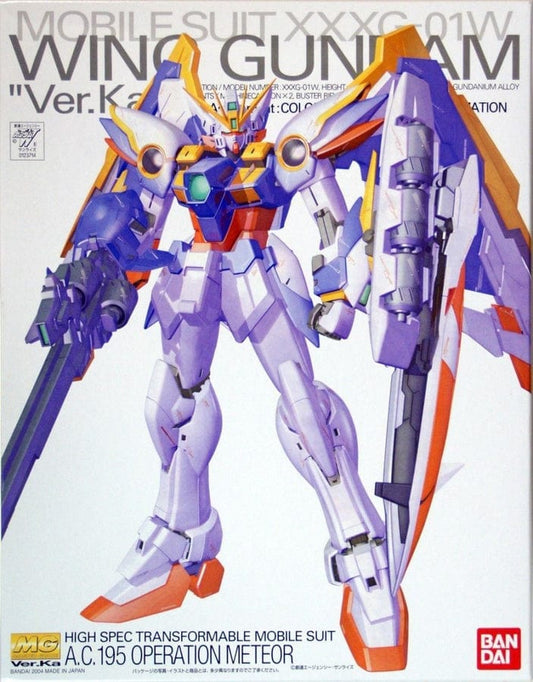 BAN Scale Model Kits 1/100 MG Wing Gundam Ver. Ka EW
