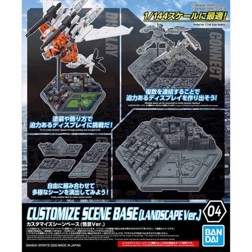 BAN Scale Model Kits 1/144 30MM #04 Customize Scene Base (Landscape Ver.)