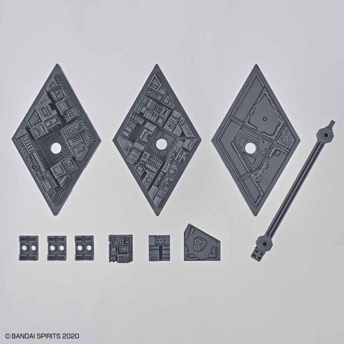 BAN Scale Model Kits 1/144 30MM #04 Customize Scene Base (Landscape Ver.)