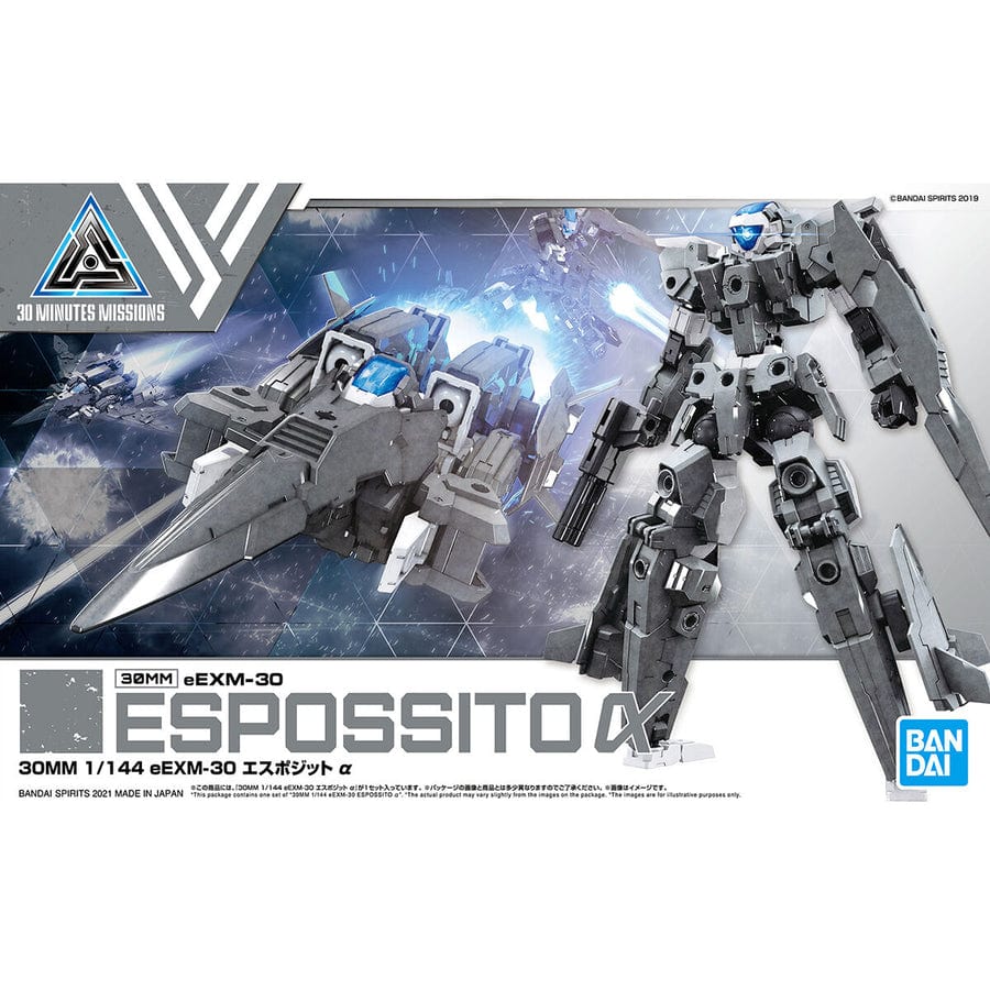 BAN Scale Model Kits 1/144 30MM #41 eEXM-30 Espossito Alpha