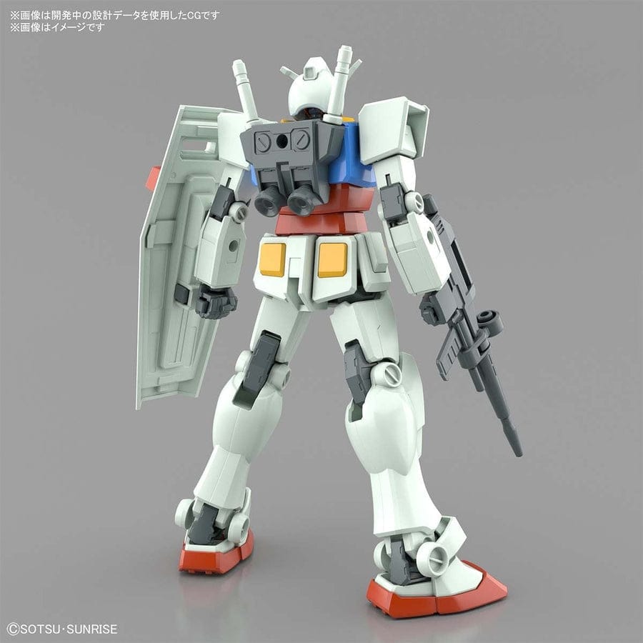 BAN Scale Model Kits 1/144 EG RX-78-2 Gundam (Full Weapon Set)