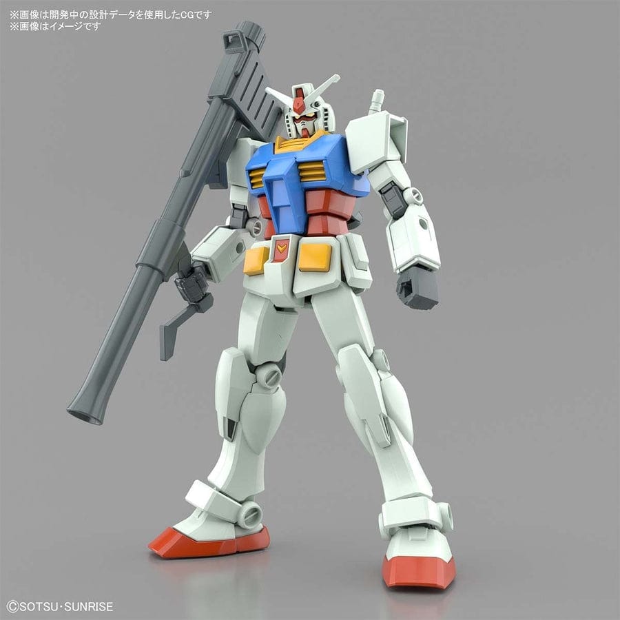 BAN Scale Model Kits 1/144 EG RX-78-2 Gundam (Full Weapon Set)