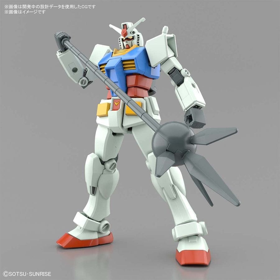BAN Scale Model Kits 1/144 EG RX-78-2 Gundam (Full Weapon Set)