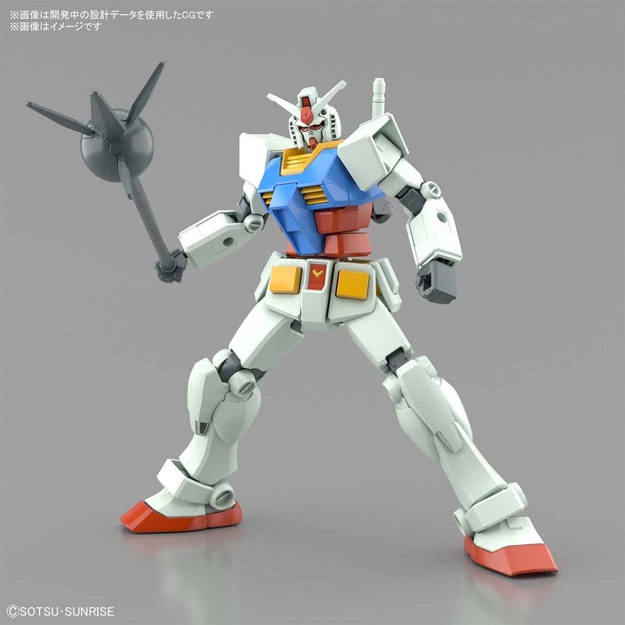 BAN Scale Model Kits 1/144 EG RX-78-2 Gundam (Full Weapon Set)