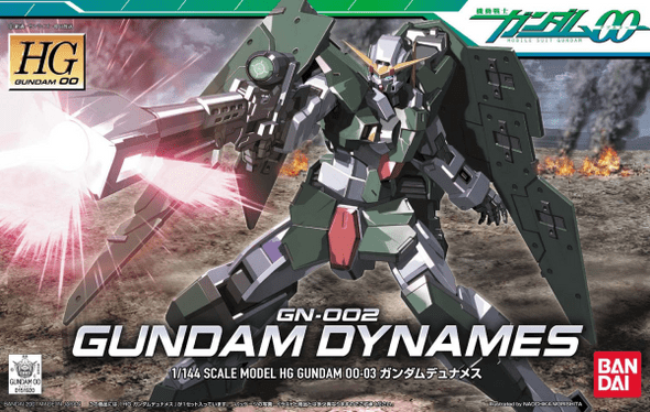 BAN Scale Model Kits 1/144 HG00 #03 Gundam Dynames