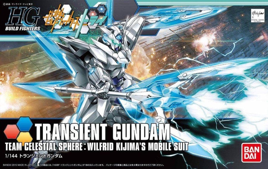BAN Scale Model Kits 1/144 HGBF #34 Transient Gundam