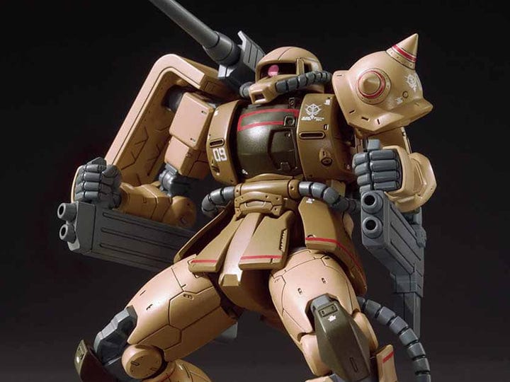 BAN Scale Model Kits 1/144 HGGTO #019 MS-06CK Zaku Half Cannon