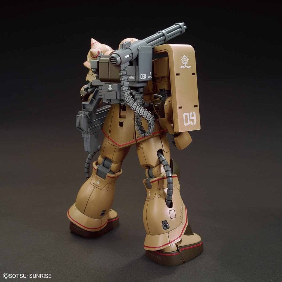 BAN Scale Model Kits 1/144 HGGTO #019 MS-06CK Zaku Half Cannon