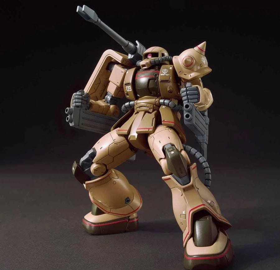 BAN Scale Model Kits 1/144 HGGTO #019 MS-06CK Zaku Half Cannon