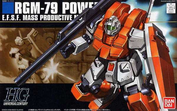 BAN Scale Model Kits 1/144 HGUC #067 RGM-79 Powered GM