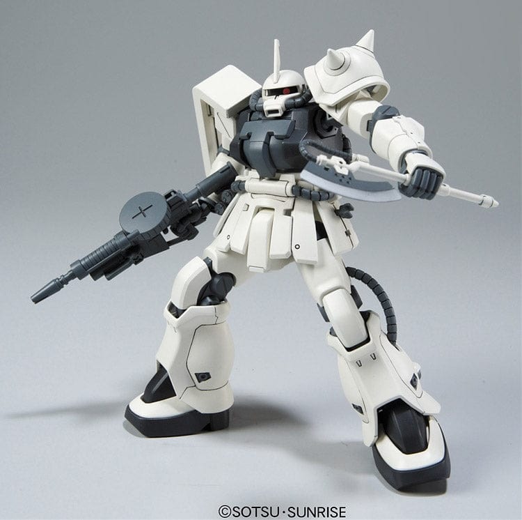 BAN Scale Model Kits 1/144 HGUC #107 MS-06F-2 Zaku II F2 (EFSF Ver.)