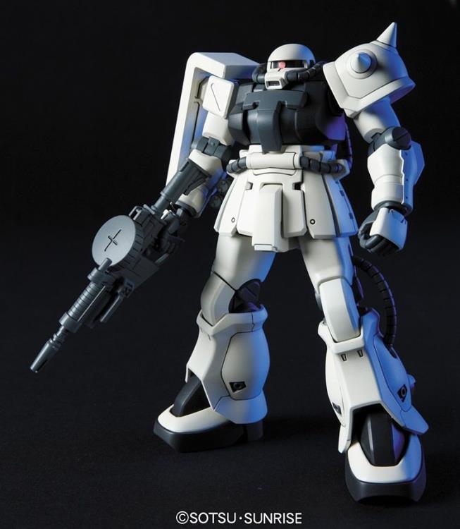 BAN Scale Model Kits 1/144 HGUC #107 MS-06F-2 Zaku II F2 (EFSF Ver.)