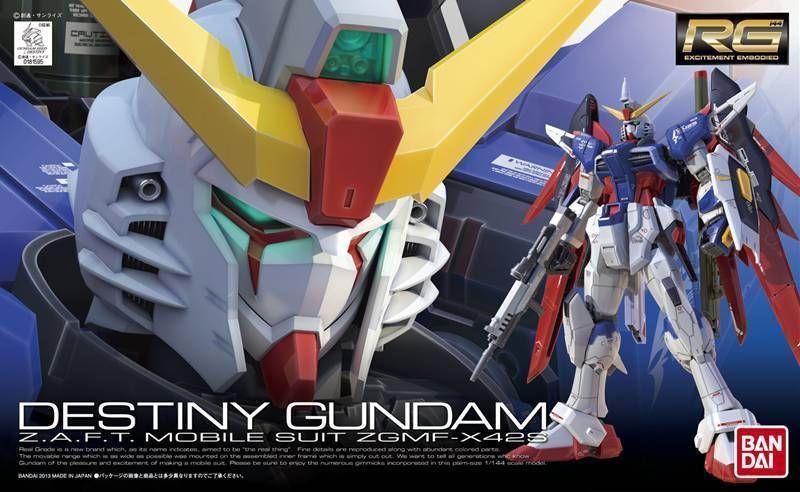 BAN Scale Model Kits 1/144 RG #11 Destiny Gundam