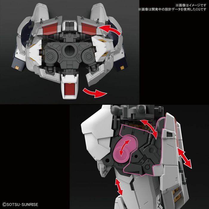 BAN Scale Model Kits 1/144 RG #32 Nu Gundam