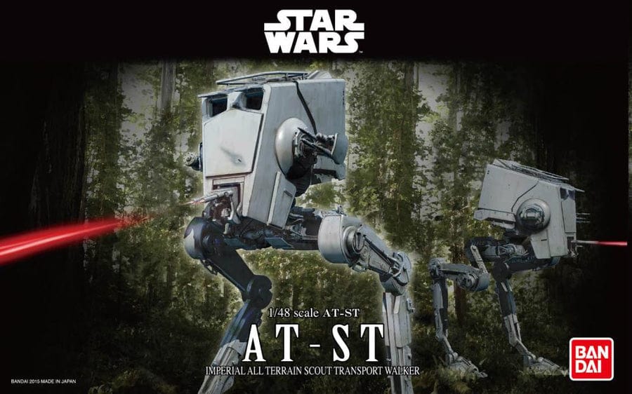 BAN Scale Model Kits Bandai 1/48 AT-ST 'Star Wars'