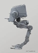 BAN Scale Model Kits Bandai 1/48 AT-ST 'Star Wars'