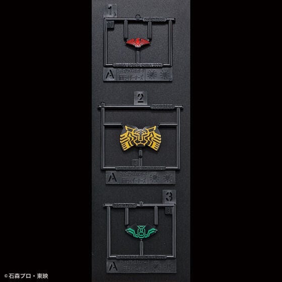 BAN Scale Model Kits Kamen Rider 000 Tatoba Combo Figure-rise Standard
