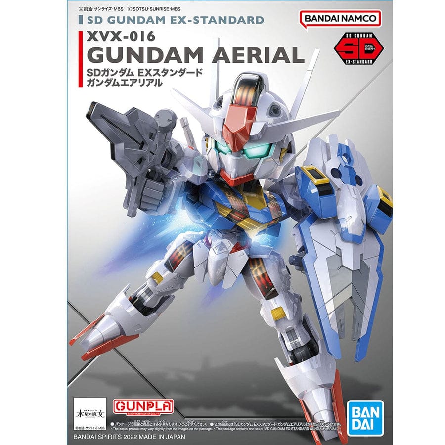 BAN Scale Model Kits SD EX-Standard #19 Gundam Aerial