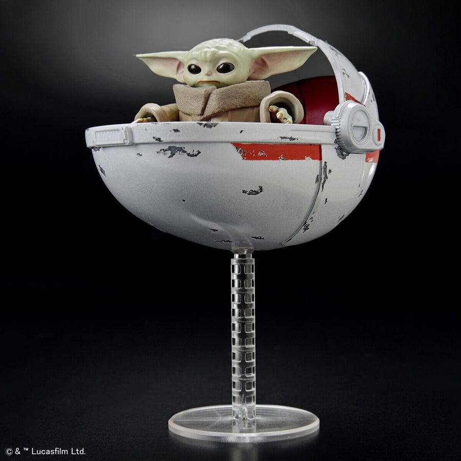 BAN Scale Model Kits The Mandalorian Grogu 1/4 & 1/12 Scale Model Kit Set