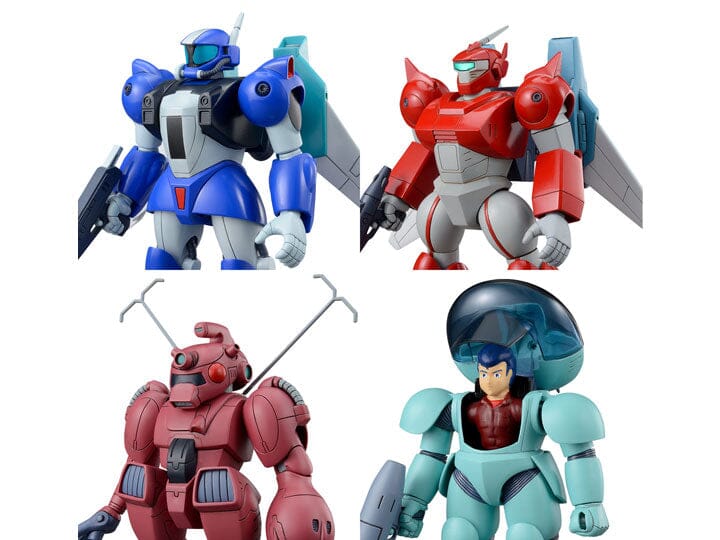 Bandai Scale Model Kits Bandai Round Vernian Vifam Wave 2 (Set of 4)