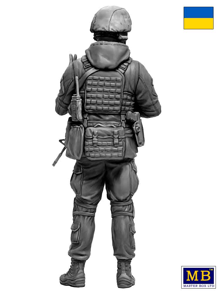 Clarksville Hobby Depot LLC 1/24 Master Bo2022x Ltd. Ukranian Soldier, Defence of Kyiv, March 2022