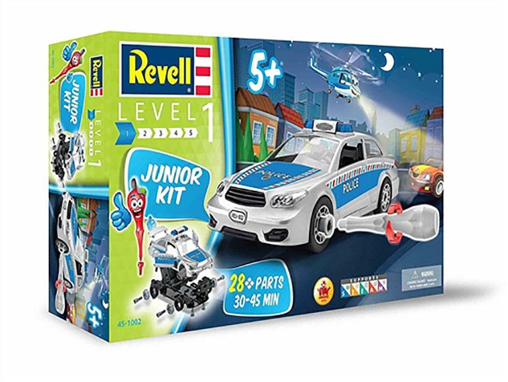 Clarksville Hobby Depot LLC Scale Model Kits 1/20 Revell Jr Police Car