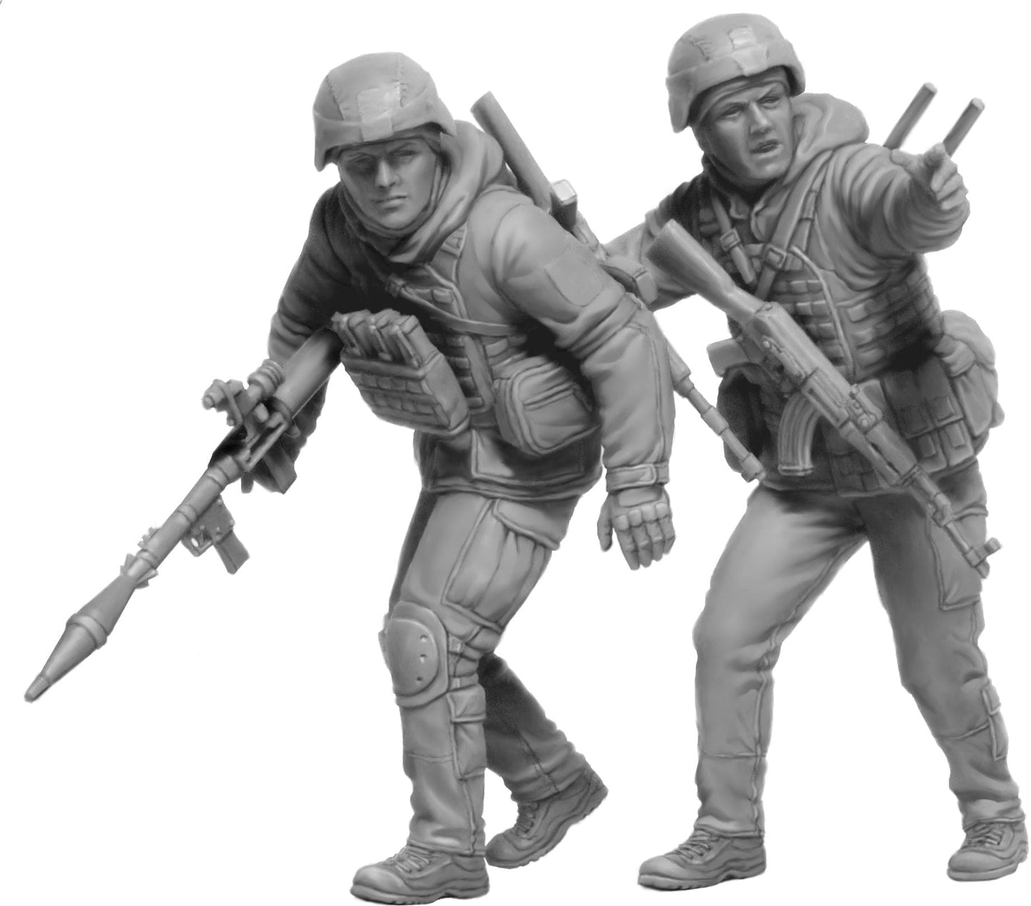 Clarksville Hobby Depot LLC Scale Model Kits 1/35 Master Box Ltd. Ukrainian Soldiers Azov Regiment, Defence of Mariupol, March 2022 Kit #2