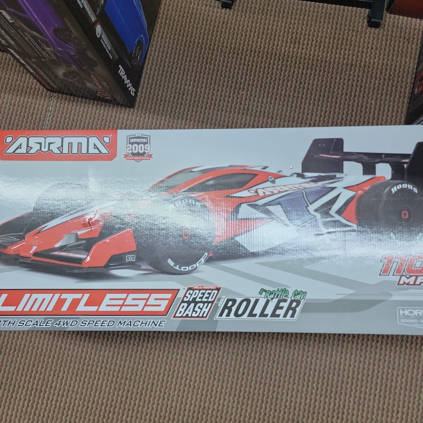 CRC - CHD Remote Control Cars & Trucks 1/7 ARRMA Limitless V2 Speed Bash Roller