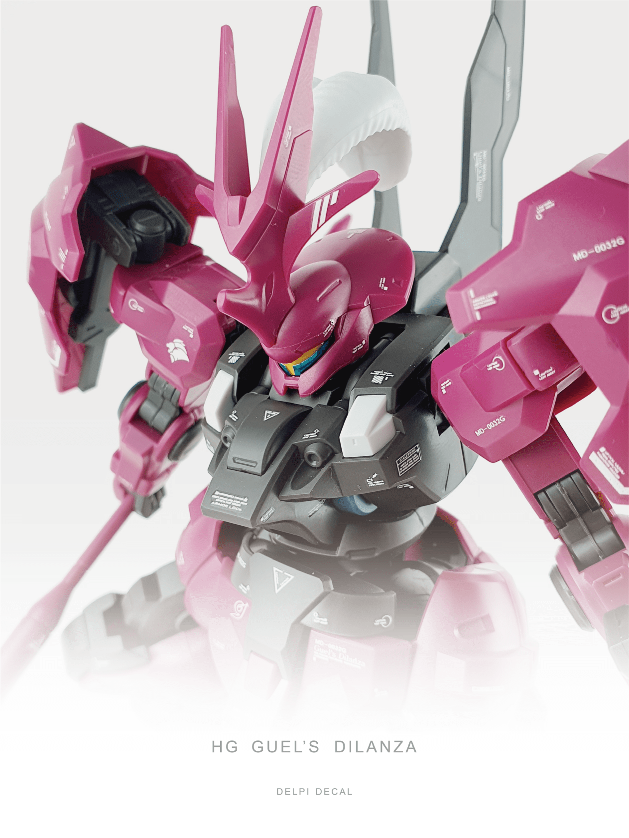 DELPI Scale Model Accessories 1/144 Delpi Decal HG Guel's Dilanza Water Decal (Normal and Luminous)