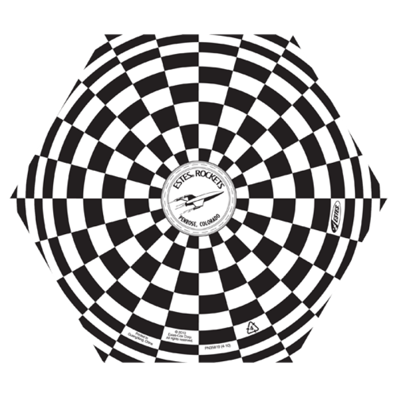 EST Model Rocketry Estes 6 inch Parachute