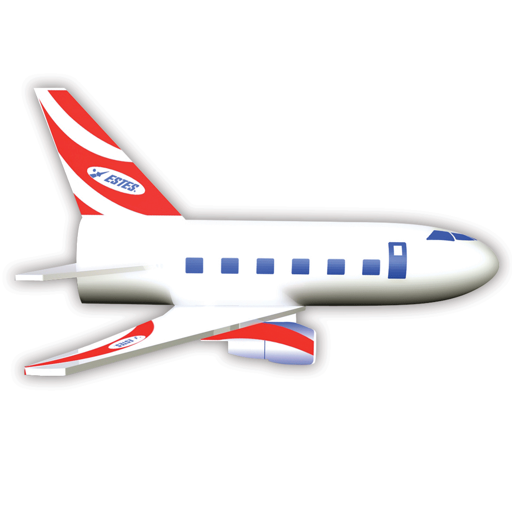 EST Model Rocketry Estes Jetliner Skill-1