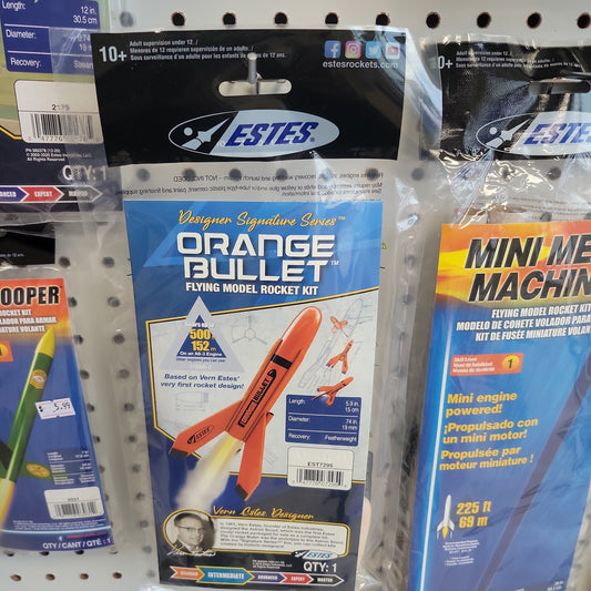 Estes Orange Bullet Designer