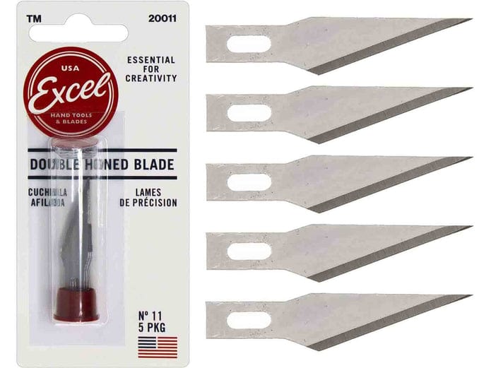 EXL Hobbies & Creative Arts Excel #11 Blade 5pk